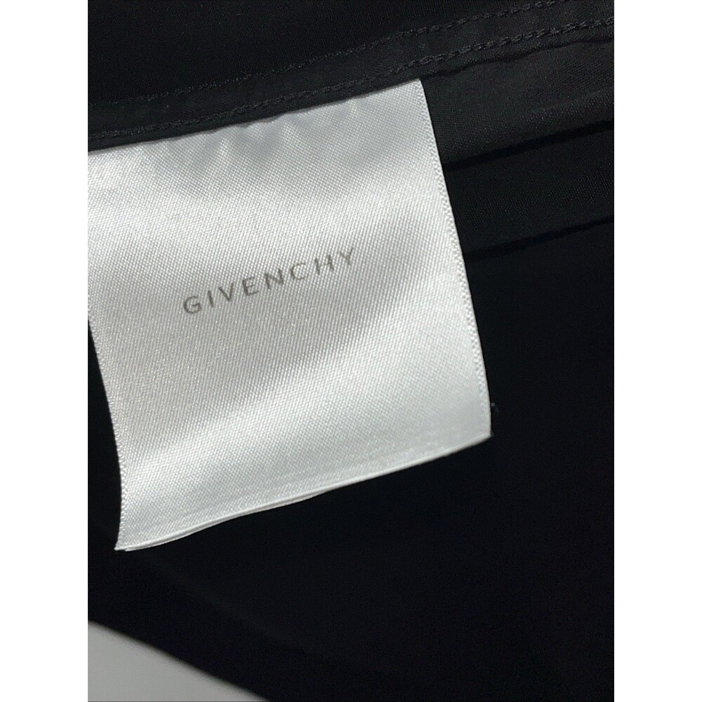GIVENCHY x TIFFANY & CO MEN black COTTON Placket Front SHIRT Size 45 / XXL - Picture 10 of 10